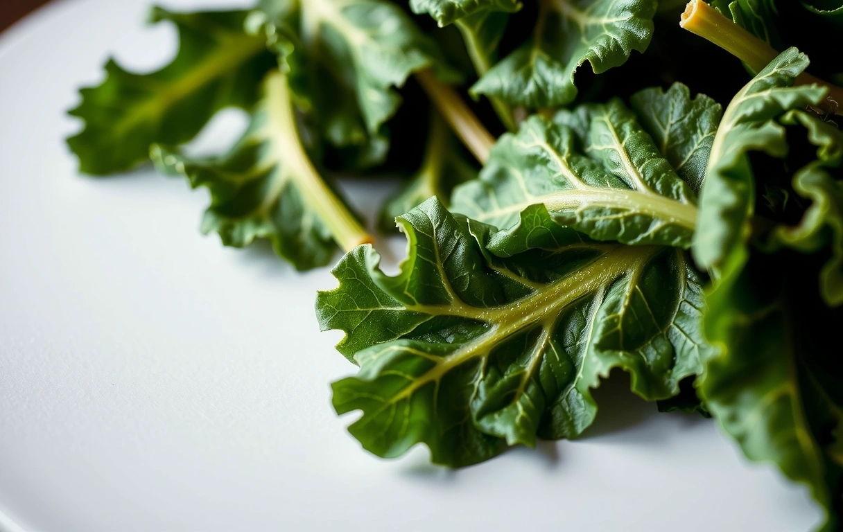 Frisches Blattgrün Detail